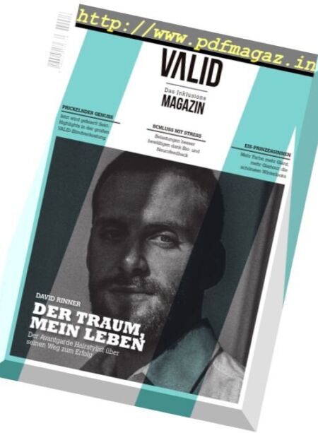 Valid – Winter 2017 Cover