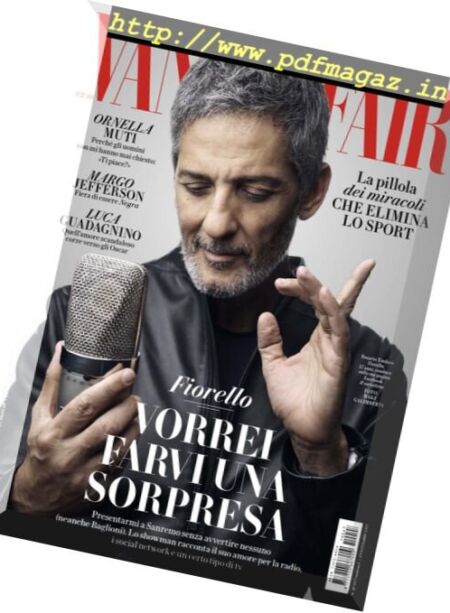 Vanity Fair Italia – 29 Novembre 2017 Cover