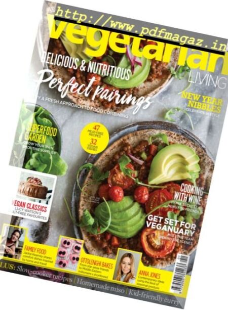 Vegetarian Living – January 2018 Cover