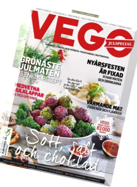Vego – November-December 2017 Cover
