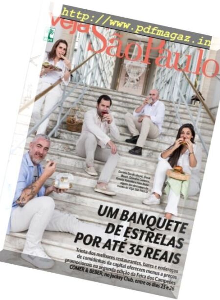 Veja Sao Paulo Brazil – Year 50 Number 47 – 22 Novembro 2017 Cover