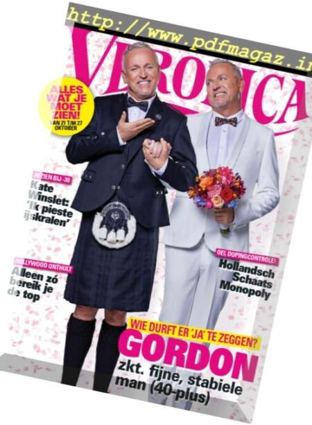 Veronica Magazine – 21 oktober 2017 Cover