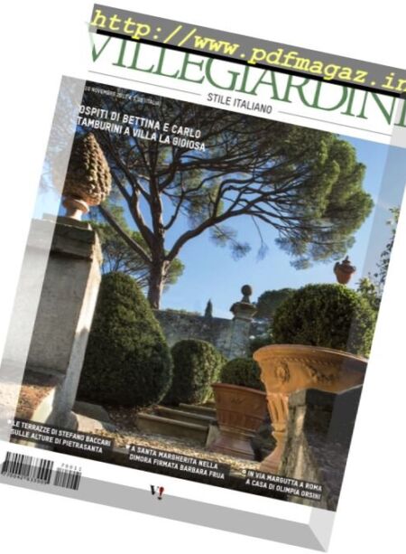 VilleGiardini – Novembre 2017 Cover