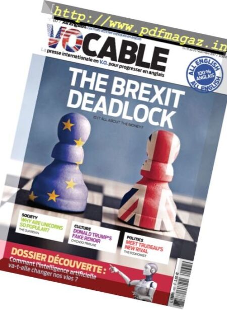 Vocable All English – 16 novembre 2017 Cover