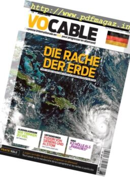 Vocable Allemand – 2 Novembre 2017