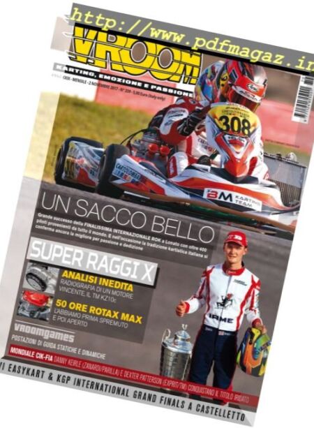 Vroom Italia – Novembre 2017 Cover