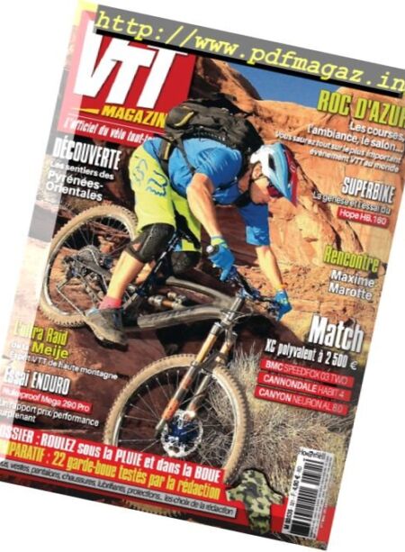 VTT Magazine – 17 novembre 2017 Cover