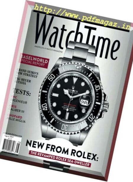 WatchTime – August 2017 Cover