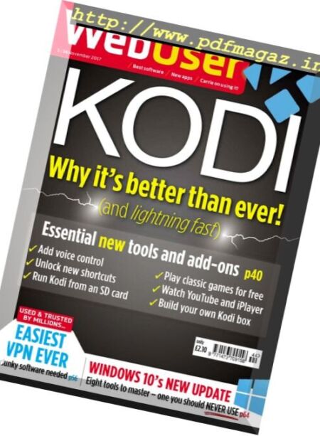 WebUser – November 2017 Cover