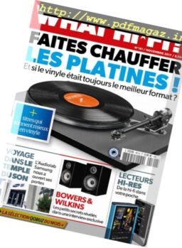 What Hifi France – novembre 2017