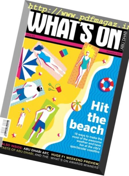 What’s On Abu Dhabi – November 2017 Cover
