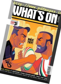 What’s On Dubai – November 2017