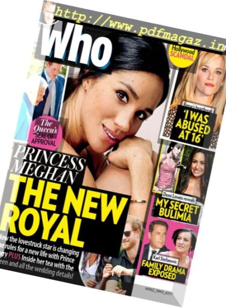 Who – 6 November 2017 Cover