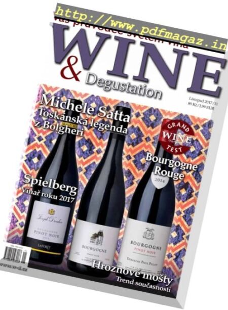 Wine & Degustation – listopad 2017 Cover