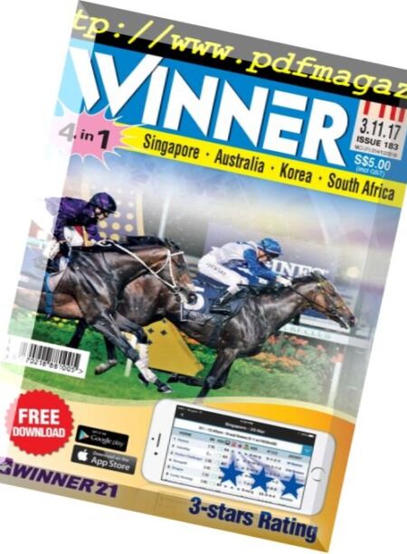 Winner – 1 November 2017 Cover