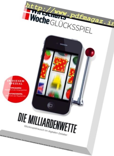 Wirtschaftswoche – 11 November 2017 Cover