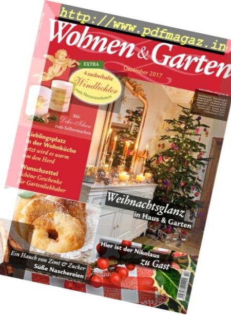 Wohnen & Garten – Dezember 2017 Cover