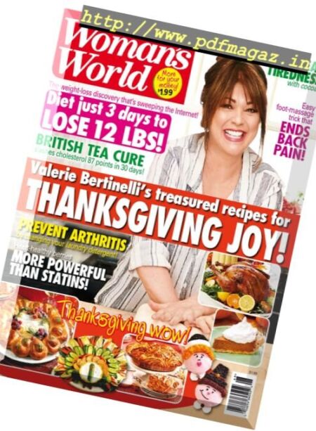 Woman’s World USA – 13 November 2017 Cover