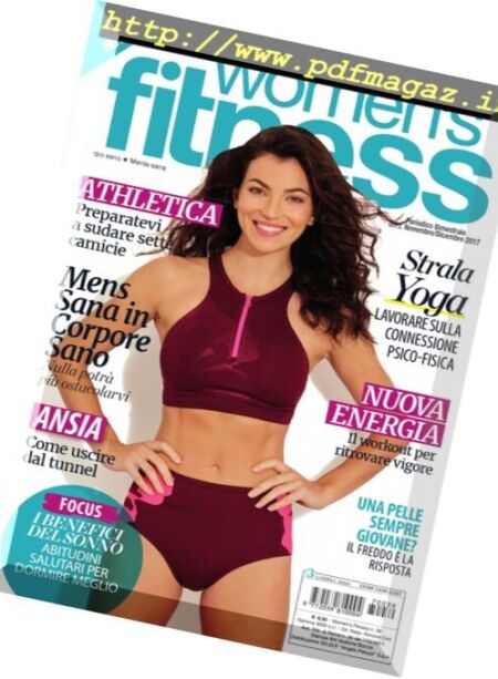 Women’s Fitness Italia – Novembre-Dicembre 2017 Cover