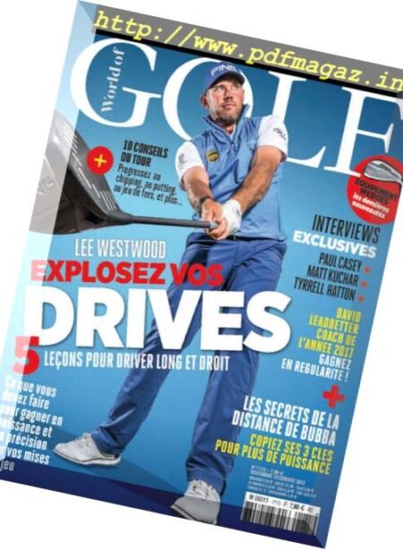 World of Golf France – novembre 2017 Cover