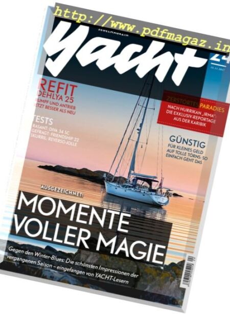 Yacht Germany – 15 November 2017 Cover