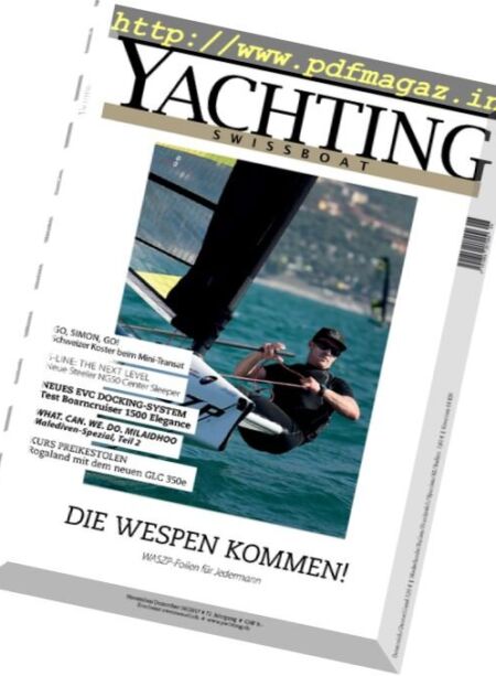 Yachting Swissboat – November-Dezember 2017 Cover
