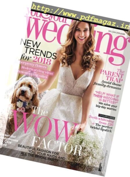 You and Your Wedding – December 2017 Cover
