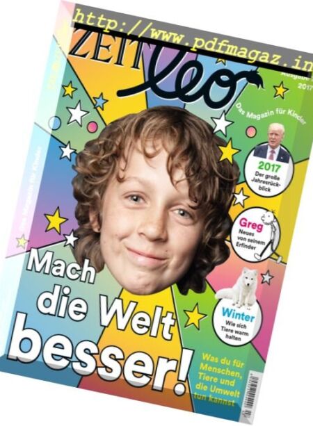 Zeit Leo – Oktober-November 2017 Cover
