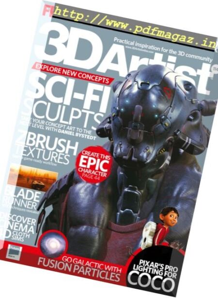 3D Artist – Issue 114, 2017 Cover