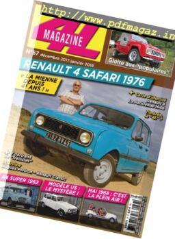 4L Magazine – decembre 2017