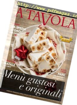 A Tavola – Dicembre 2017
