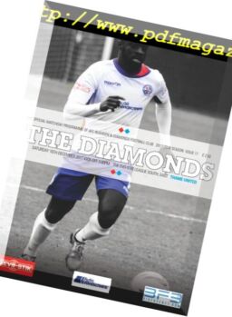 AFC Rushden & Diamonds Matchday Programme – 15 December 2017