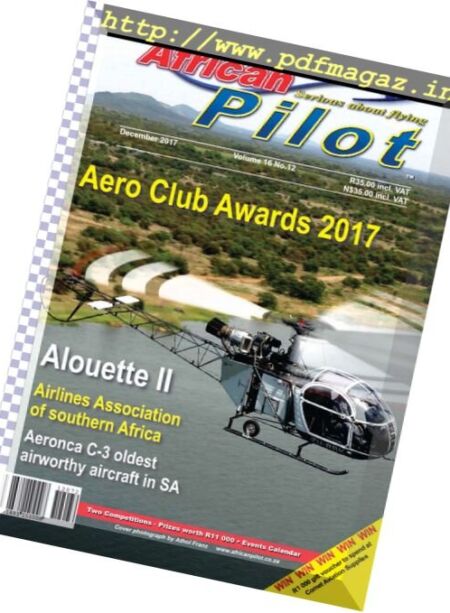 African Pilot – December 2017 Cover