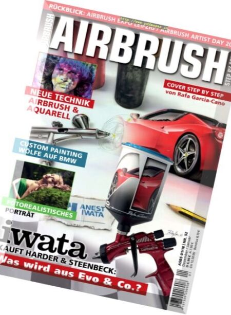 Airbrush Step by Step – Dezember 2017 – Januar 2018 Cover