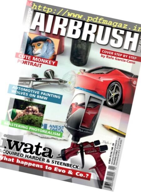 Airbrush Step by Step – January 2018 Cover