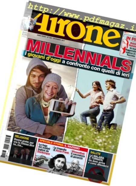 Airone – Dicembre 2017 Cover