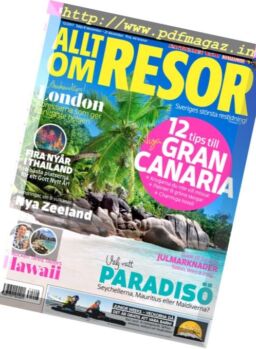 Allt om resor – december 2017
