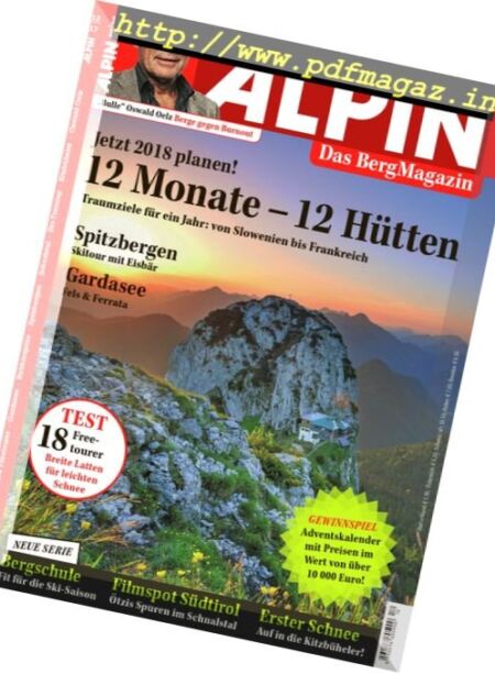 Alpin Dezember – N 12 2017 Cover