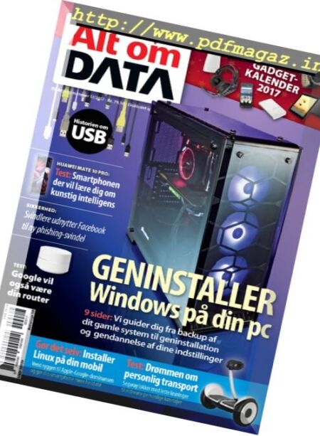 Alt om DATA – 1 november 2017 Cover