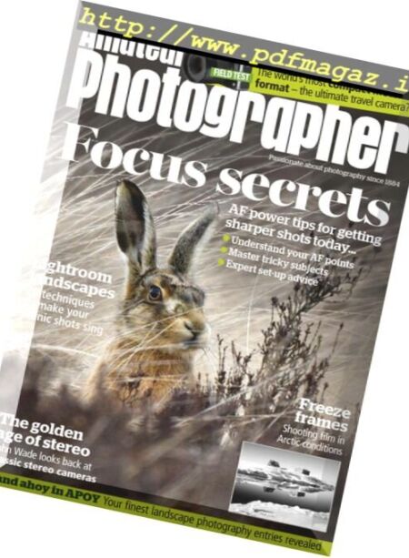 Amateur Photographer – 9 December 2017 Cover