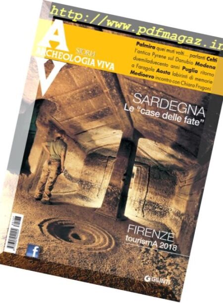 Archeologia Viva – Gennaio-Febbraio 2018 Cover