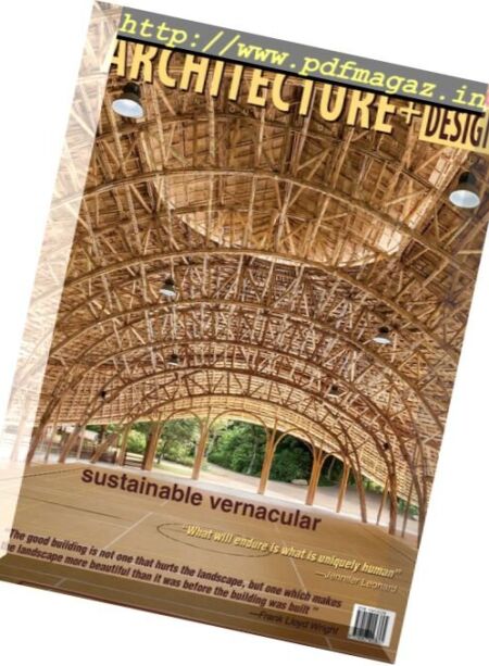Architecture + Design – January 2018 Cover