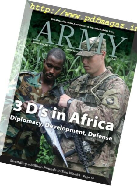 Army – November 2017 Cover