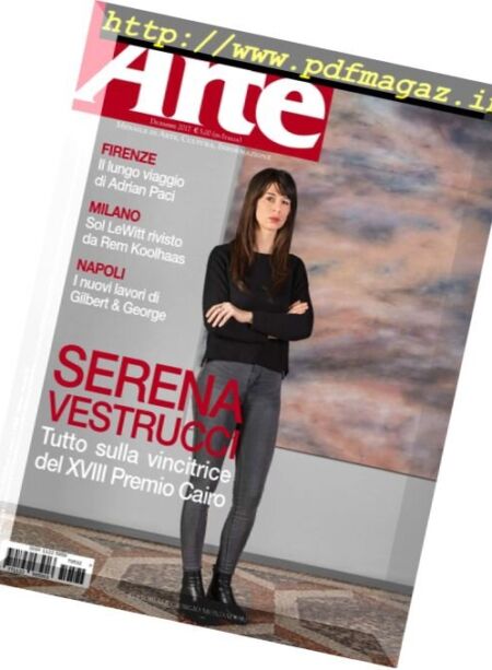 Arte – Dicembre 2017 Cover