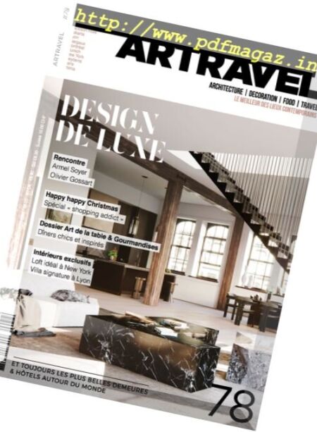 Artravel – novembre 2017 Cover