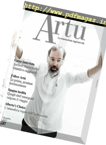 Artu – Dicembre 2017 Cover