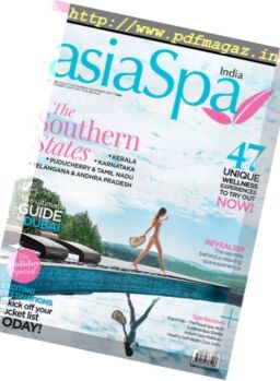 asiaSpa India – November-December 2017
