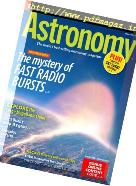 Astronomy – February 2018 Cover
