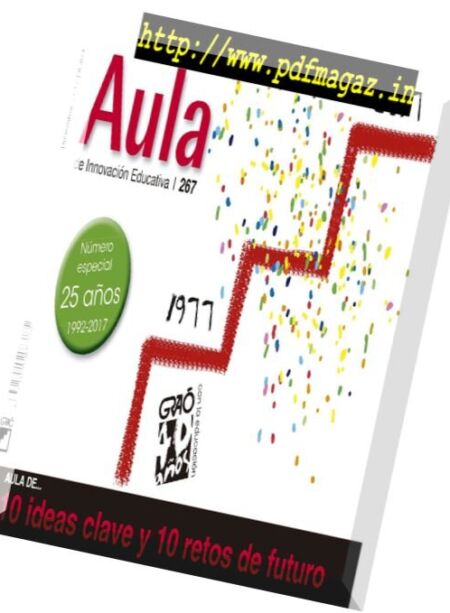 Aula de Innovacion Educativa – diciembre-enero 2017 Cover
