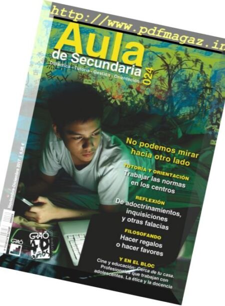 Aula de Secundaria – noviembre-diciembre 2017 Cover